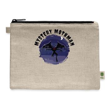 Cryptozoologists Cryptid Mystery-Myths - Hemp Carry All Pouch - natural - Front