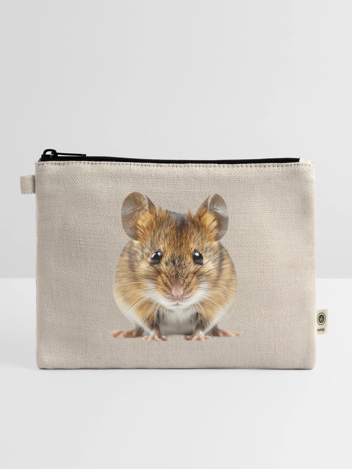 Mouse - Hemp Carry All Pouch - natural - Front
