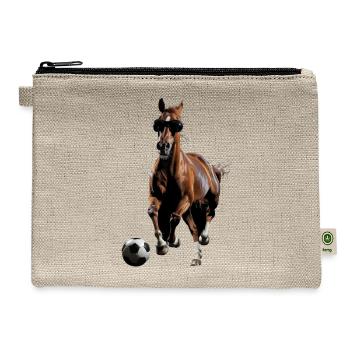 Horse - Hemp Carry All Pouch - natural - Front