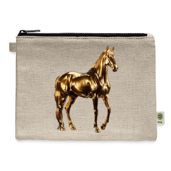 Horse - Hemp Carry All Pouch - natural - Front