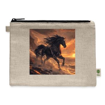 Horse - Hemp Carry All Pouch - natural - Front