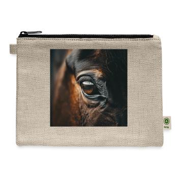 Horse - Hemp Carry All Pouch - natural - Front