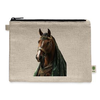 Horse - Hemp Carry All Pouch - natural - Front