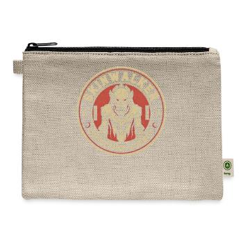 Skinwalker Detection Agency Cryptid Skinwalker - Hemp Carry All Pouch - natural - Front