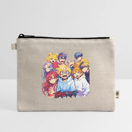 Thrill Rush Anime Squad Streetwear - Hemp Carry All Pouch