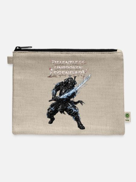 Legendary_Samurai_T-Shirt - Hemp Carry All Pouch - natural