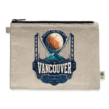 Vancouver - 2026 Soccer Pacific Football Culture  - Hemp Carry All Pouch - natural - Front