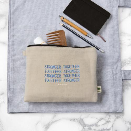 STRONGER TOGETHER - Hemp Carry All Pouch