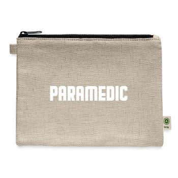 Paramedic - Hemp Carry All Pouch - natural - Front