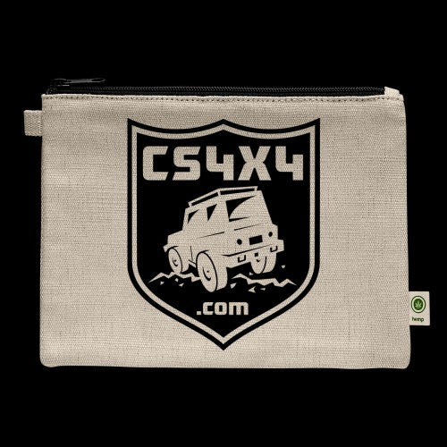 CS4x4 Black Shield - Hemp Carry All Pouch
