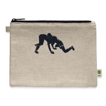 wrestling - Hemp Carry All Pouch - natural - Front