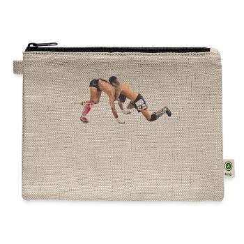 wrestling - Hemp Carry All Pouch - natural - Front