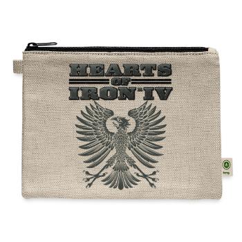 HEARTS OF IRON 4 COAT OF ARMS - Hemp Carry All Pouch - natural - Front