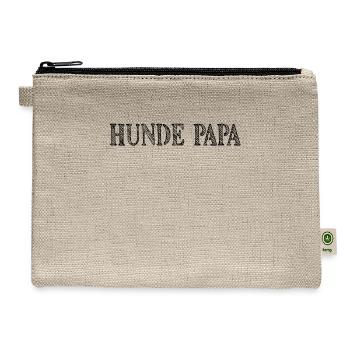 hunde papa - Hemp Carry All Pouch - natural - Front