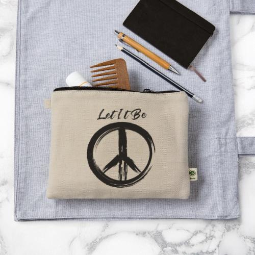 Let It Be - Hemp Carry All Pouch