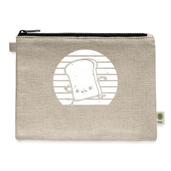 Funny Baker Bread Baker Funny Bread - Hemp Carry All Pouch - natural - Front