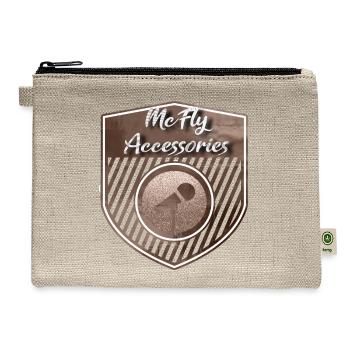 McFly Accessories Microphone Clothing Design - Hemp Carry All Pouch - natural - Front