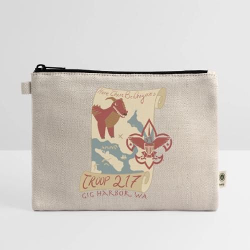 Troop 217 Accessories - Hemp Carry All Pouch