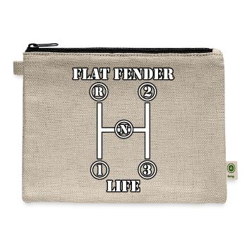 MB/GPW life. - Hemp Carry All Pouch - natural - Front