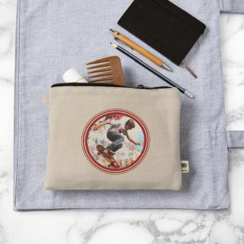 Skateboarding is Life - Hemp Carry All Pouch