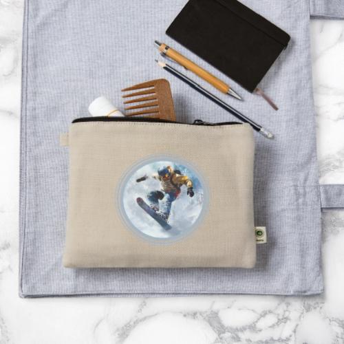 Snowboarding Life - Hemp Carry All Pouch