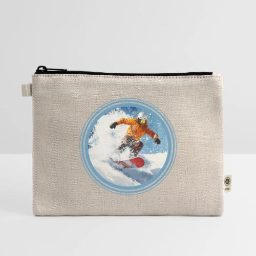 Snowboarding Edge - Hemp Carry All Pouch