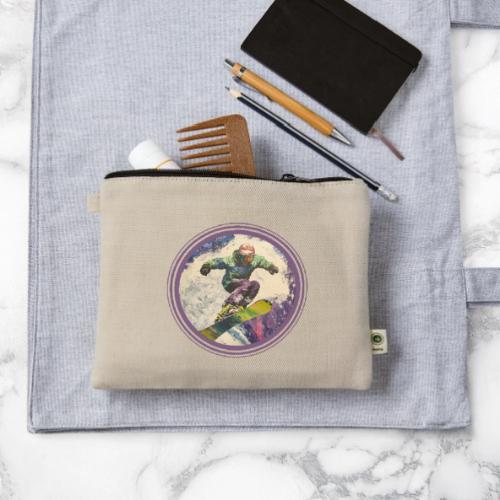 Snowboarding Soul - Hemp Carry All Pouch