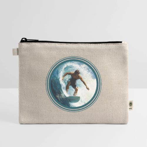 Surfing Horizon - Hemp Carry All Pouch