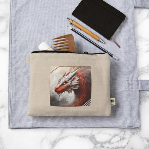 Mystic Dragon Realm - Hemp Carry All Pouch