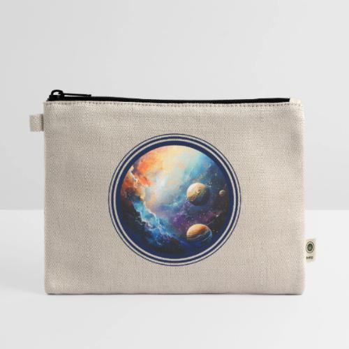 Nebula of Planets - Hemp Carry All Pouch