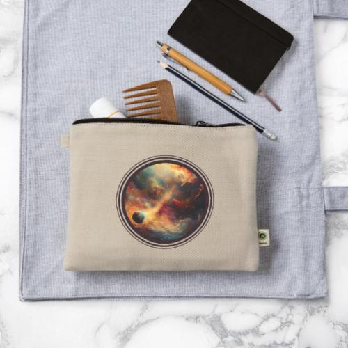 The Painted Planets - Hemp Carry All Pouch