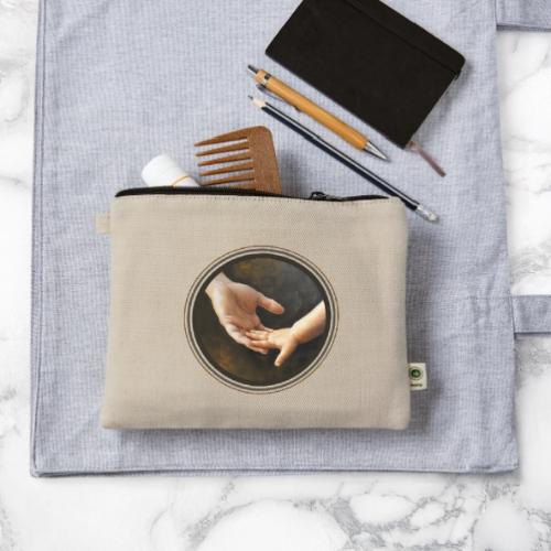 Hand in hand - Hemp Carry All Pouch