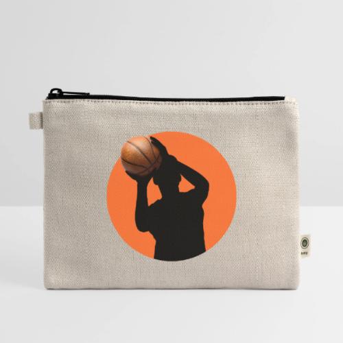 Basketball: Focused Precision - Hemp Carry All Pouch