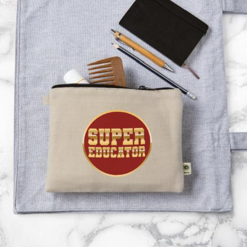 Super Educator - Hemp Carry All Pouch