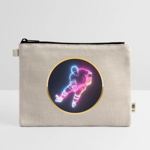 Hockey: Neon Ice Striker - Hemp Carry All Pouch