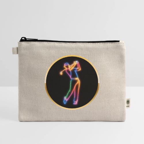 Golf: Spectrum Swing - Hemp Carry All Pouch