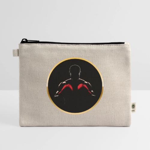 Boxing: Gold Core Muscle - Hemp Carry All Pouch