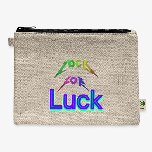 Loco for luck - Hemp Carry All Pouch