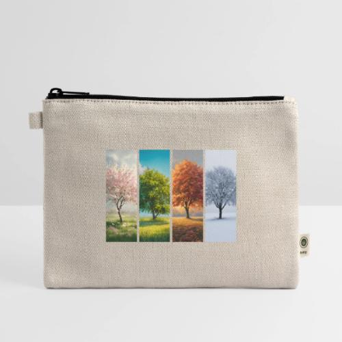 The four Seasons - Hemp Carry All Pouch