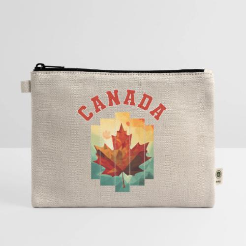 Canada’s Artistic Emblem - Hemp Carry All Pouch
