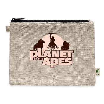 Planet Apes Original - Hemp Carry All Pouch - natural - Front