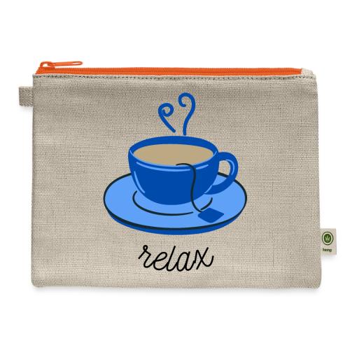 Relax Tea - Hemp Carry All Pouch