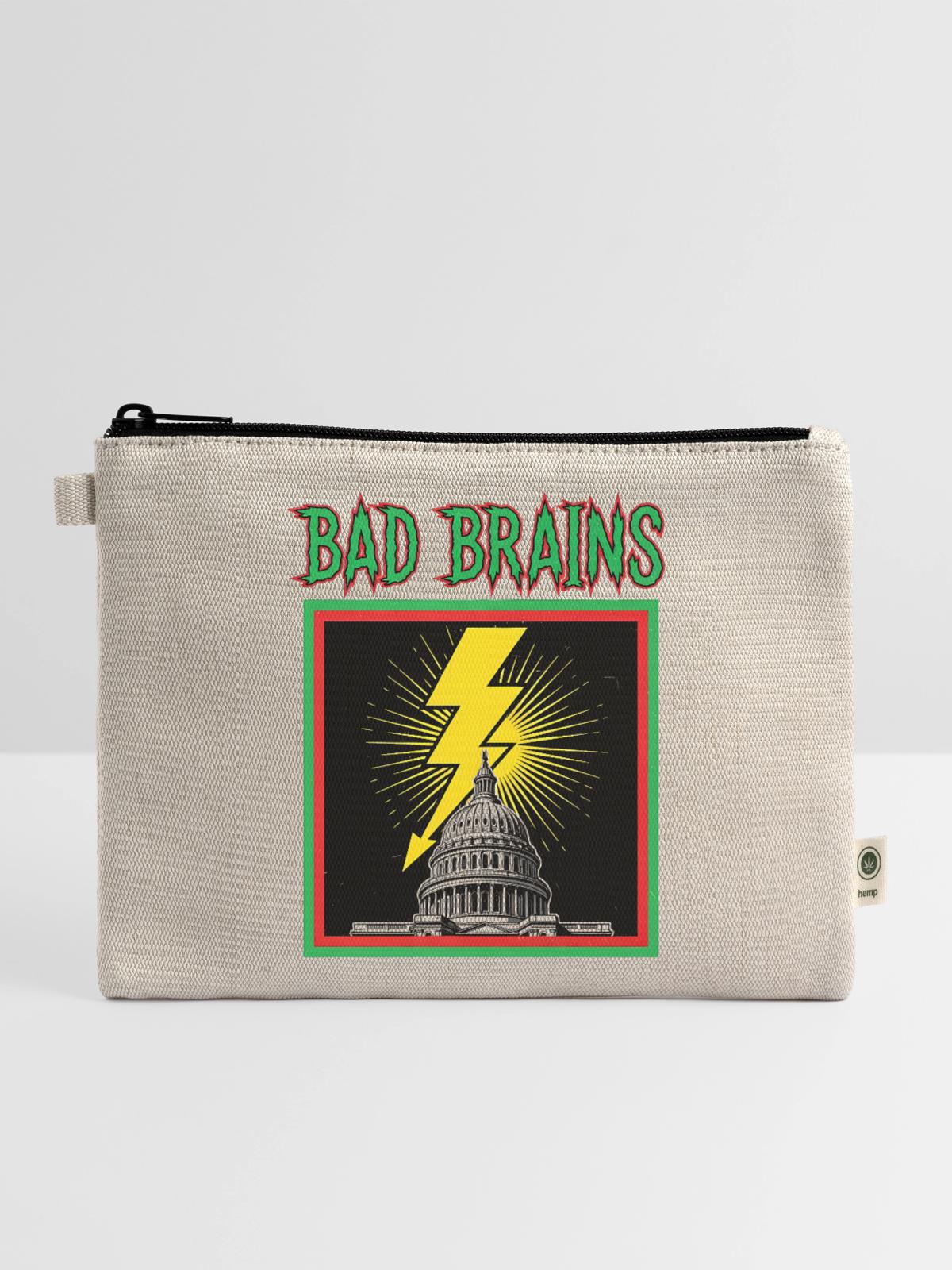 Capitol Lightning Punk - Hemp Carry All Pouch - natural - Front