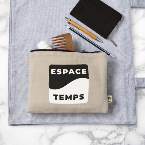 Space-Time: Distorted Reality - Hemp Carry All Pouch