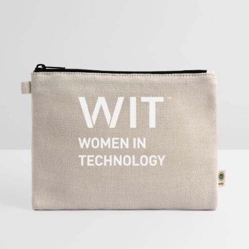 WIT Main Logo - Hemp Carry All Pouch