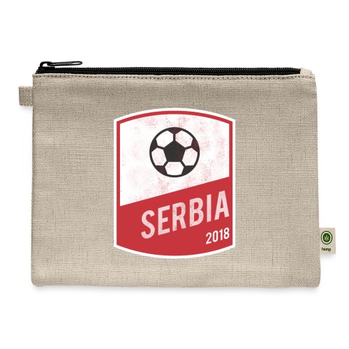Serbia Team - World Cup - Russia 2018 - Hemp Carry All Pouch