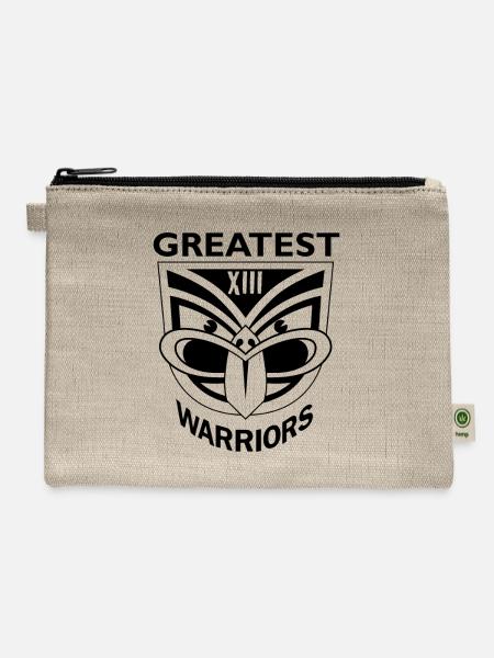 Horror Roo Game - Hemp Carry All Pouch - natural