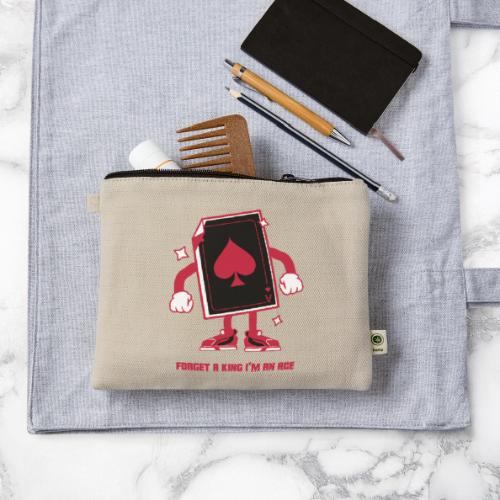 Forget A King I'm An Ace - Hemp Carry All Pouch