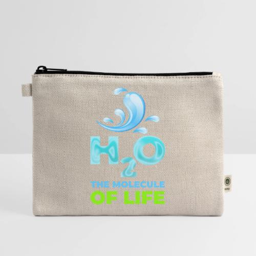 The Molecule of Life - Hemp Carry All Pouch