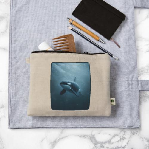 Orca Ocean Wildlife Design - Hemp Carry All Pouch